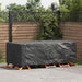 Møbelbeskyttelse Ensfarget Svart 229 x 113 x 73 cm 210D