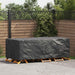 Møbelbeskyttelse Ensfarget Svart 229 x 113 x 73 cm 420D