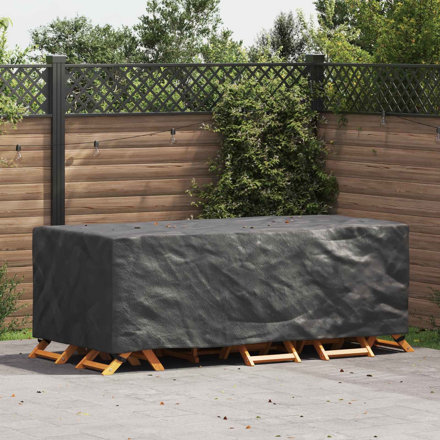 Møbelbeskyttelse Ensfarget Svart 229 x 113 x 73 cm 420D