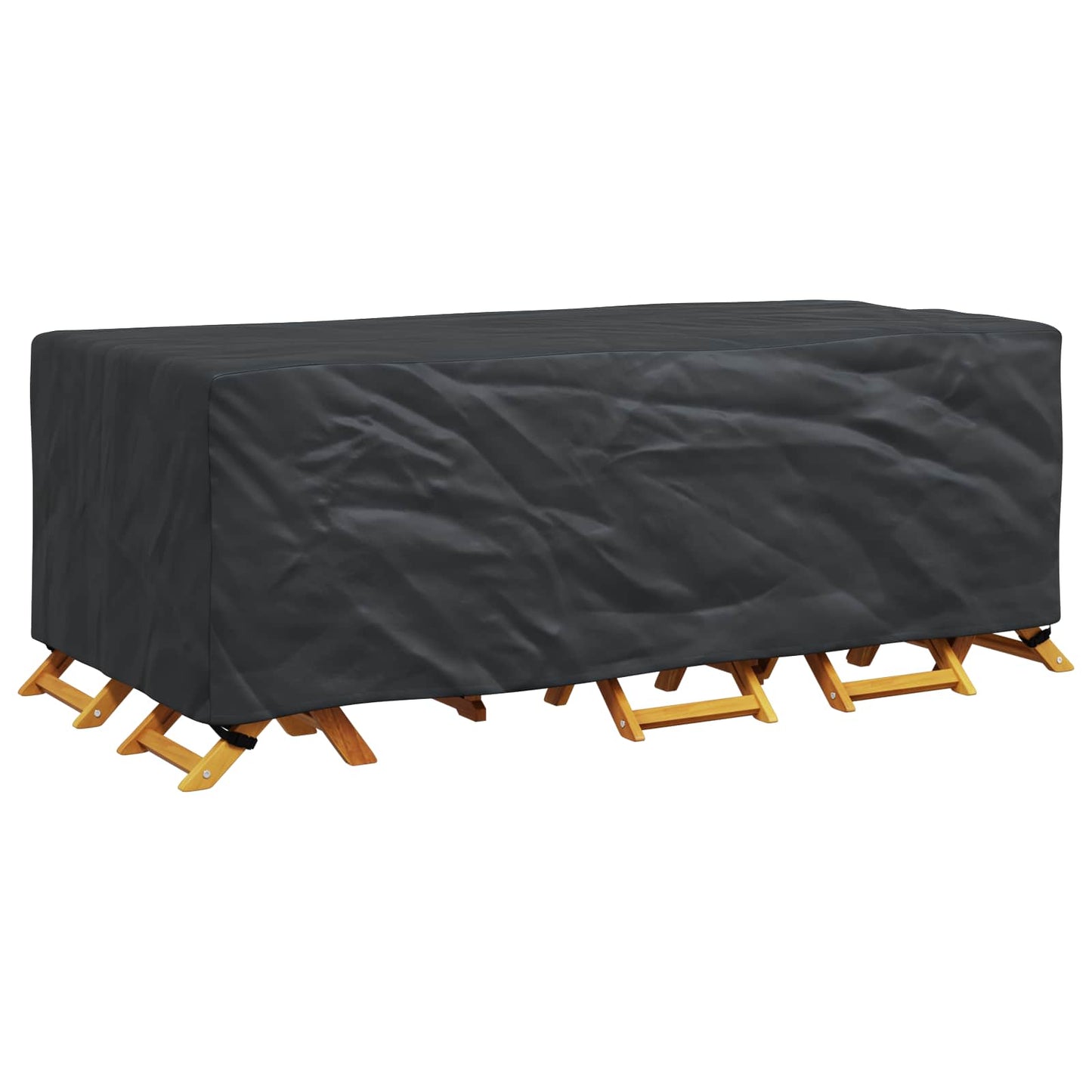 Møbelbeskyttelse Ensfarget Svart 229 x 113 x 73 cm 420D