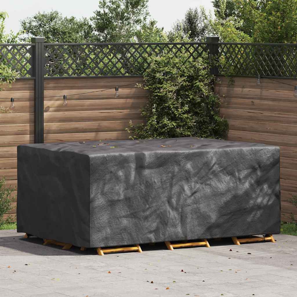 Møbelbeskyttelse Ensfarget Svart 230 x 165 x 80 cm 600D