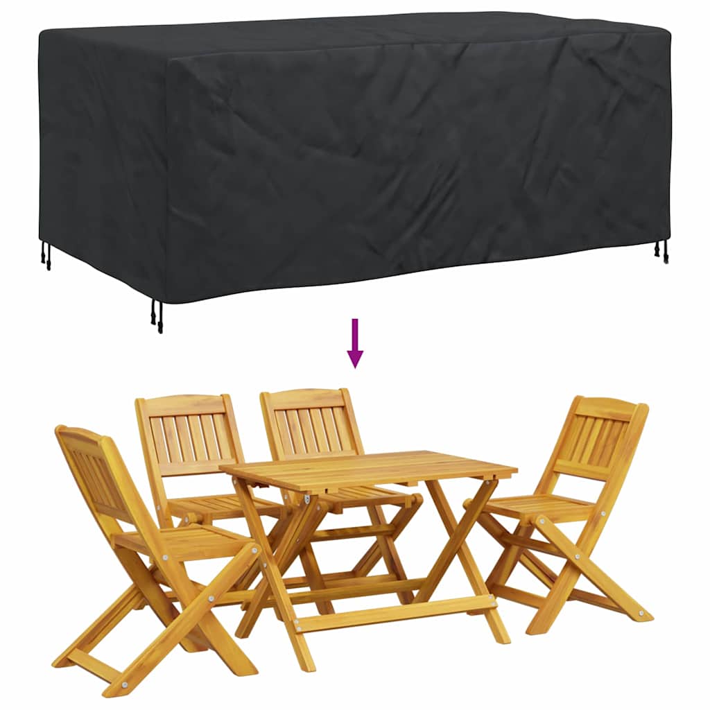 Møbelbeskyttelse Ensfarget Svart 240 x 110 x 70 cm 210D