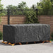 Møbelbeskyttelse Ensfarget Svart 240 x 140 x 90 cm 210D