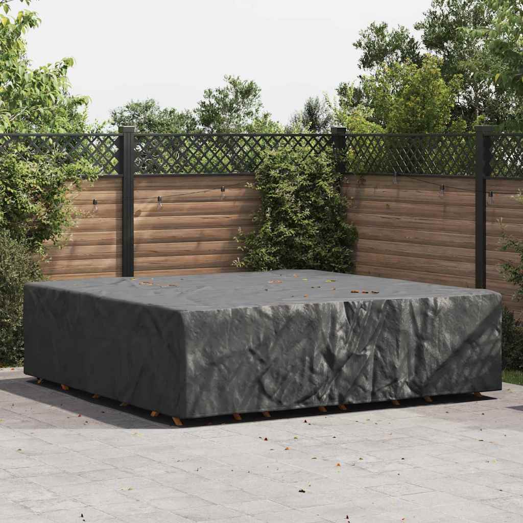 Møbelbeskyttelse Ensfarget Svart 260 x 260 x 90 cm 420D