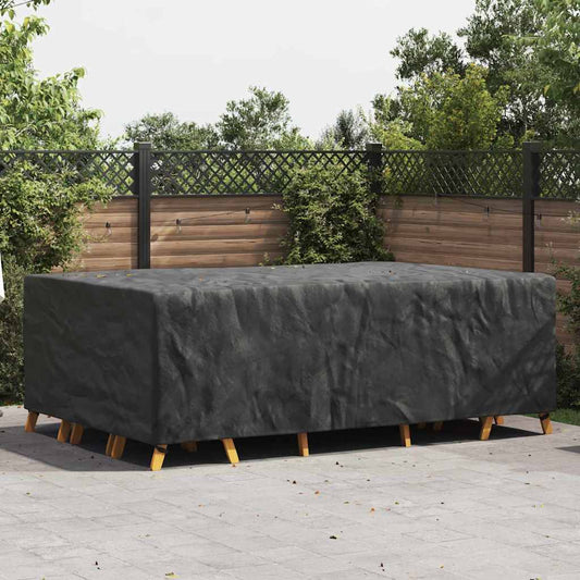 Møbelbeskyttelse Ensfarget Svart 300 x 200 x 90 cm 210D