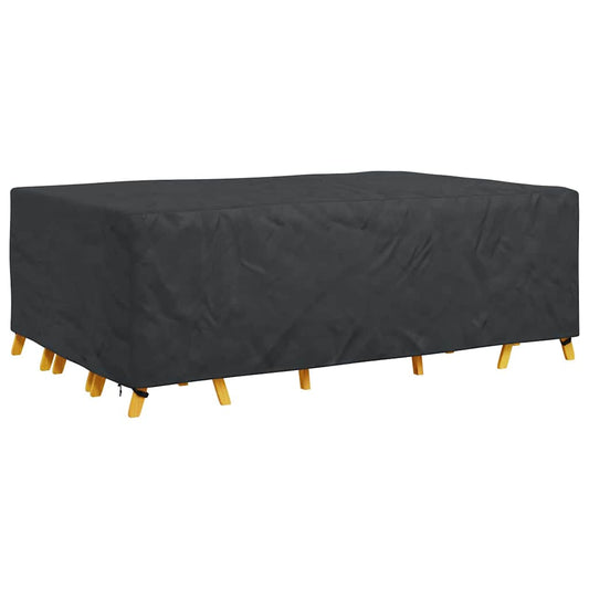 Møbelbeskyttelse Ensfarget Svart 300 x 200 x 90 cm 210D
