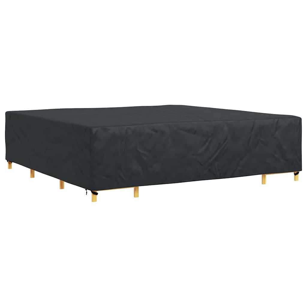 Møbelbeskyttelse Ensfarget Svart 300 x 300 x 70 cm 210D