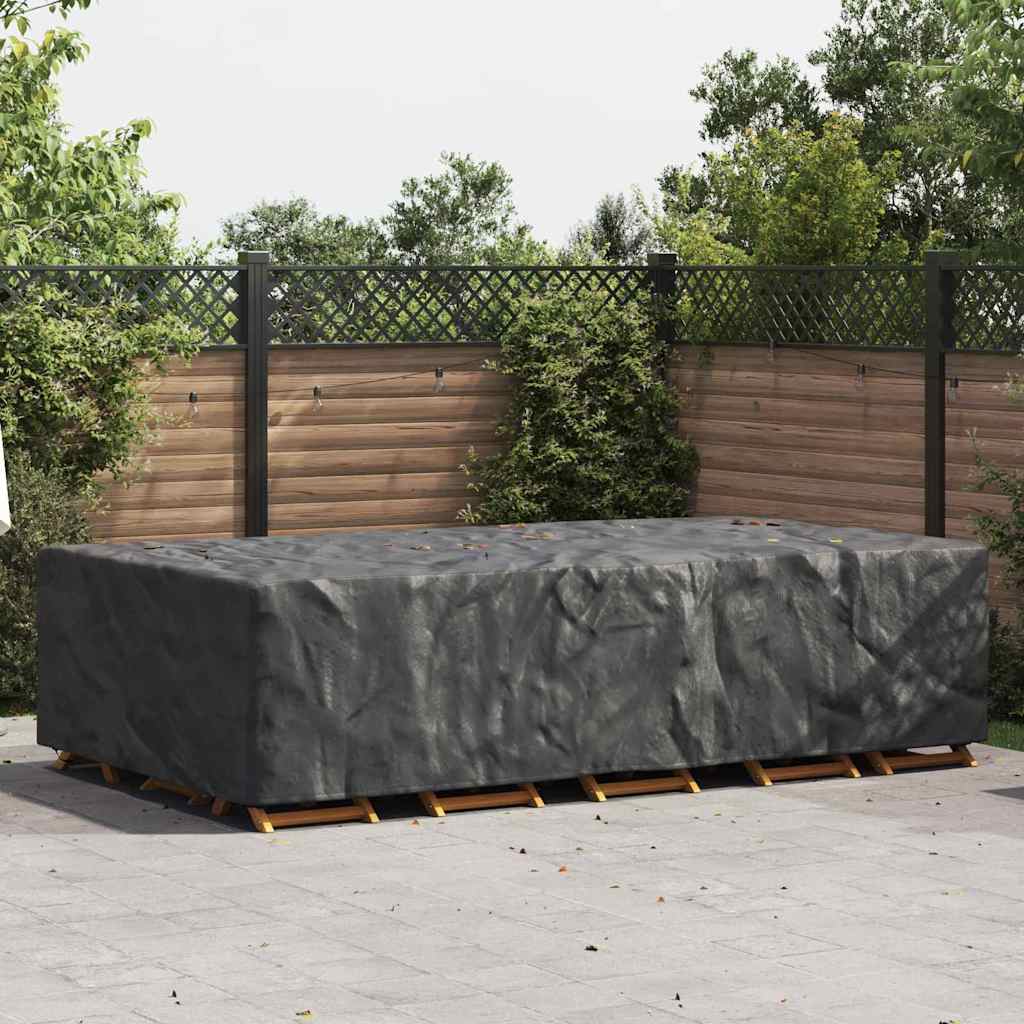 Møbelbeskyttelse Ensfarget Svart 315 x 180 x 74 cm 210D