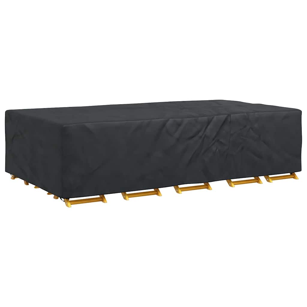 Møbelbeskyttelse Ensfarget Svart 315 x 180 x 74 cm 210D
