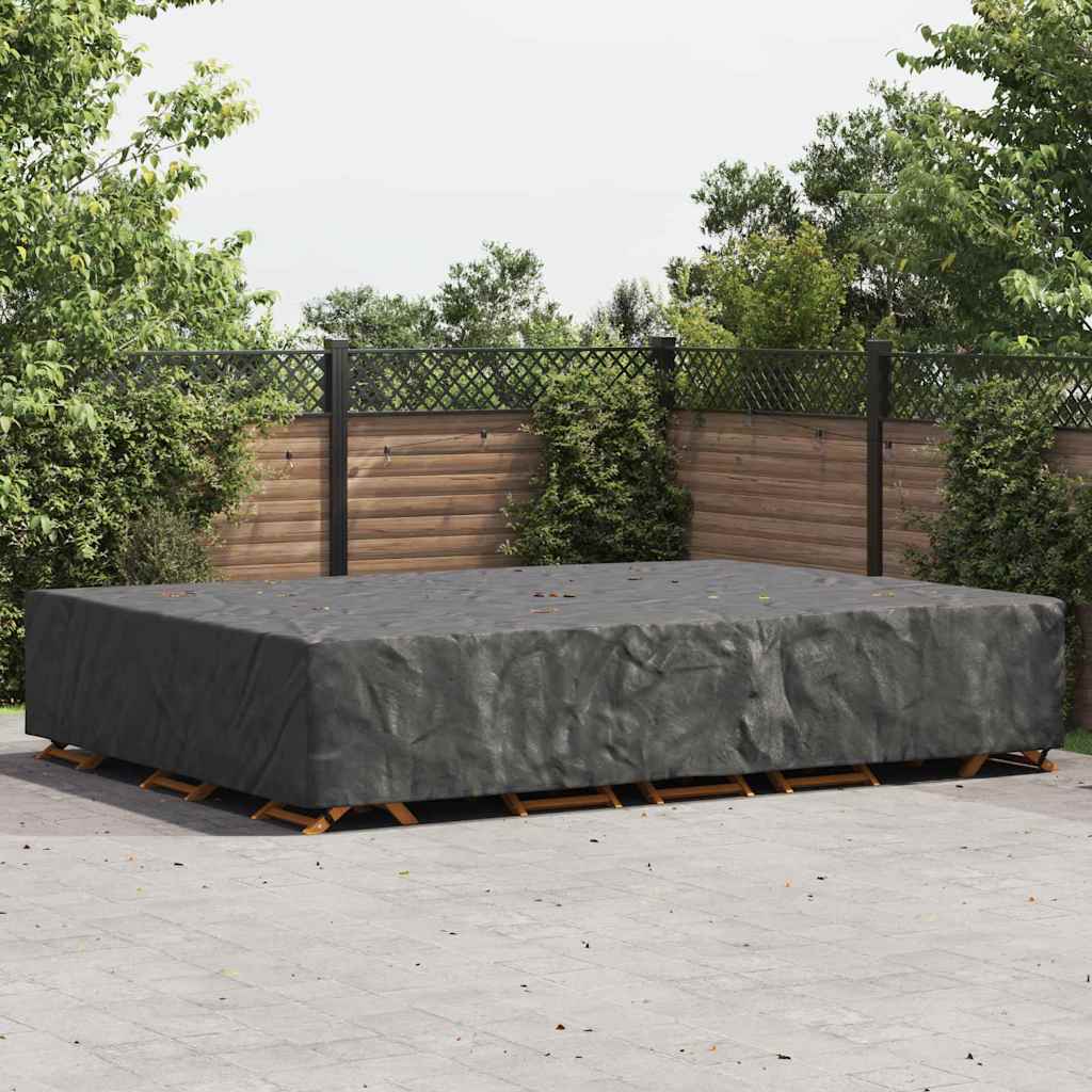 Møbelbeskyttelse Ensfarget Svart 350 x 260 x 90 cm 420D