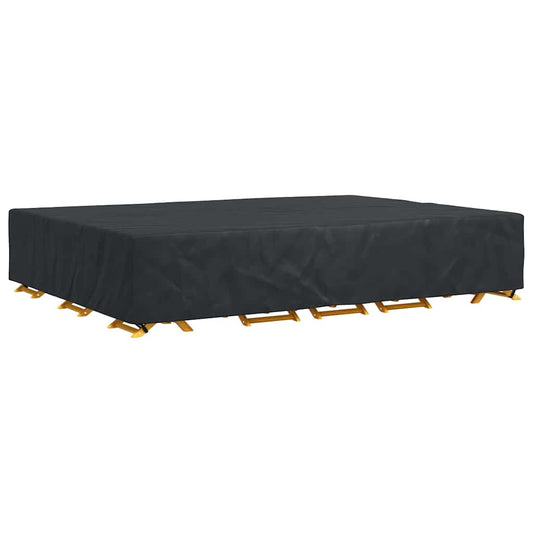 Møbelbeskyttelse Ensfarget Svart 350 x 260 x 90 cm 420D