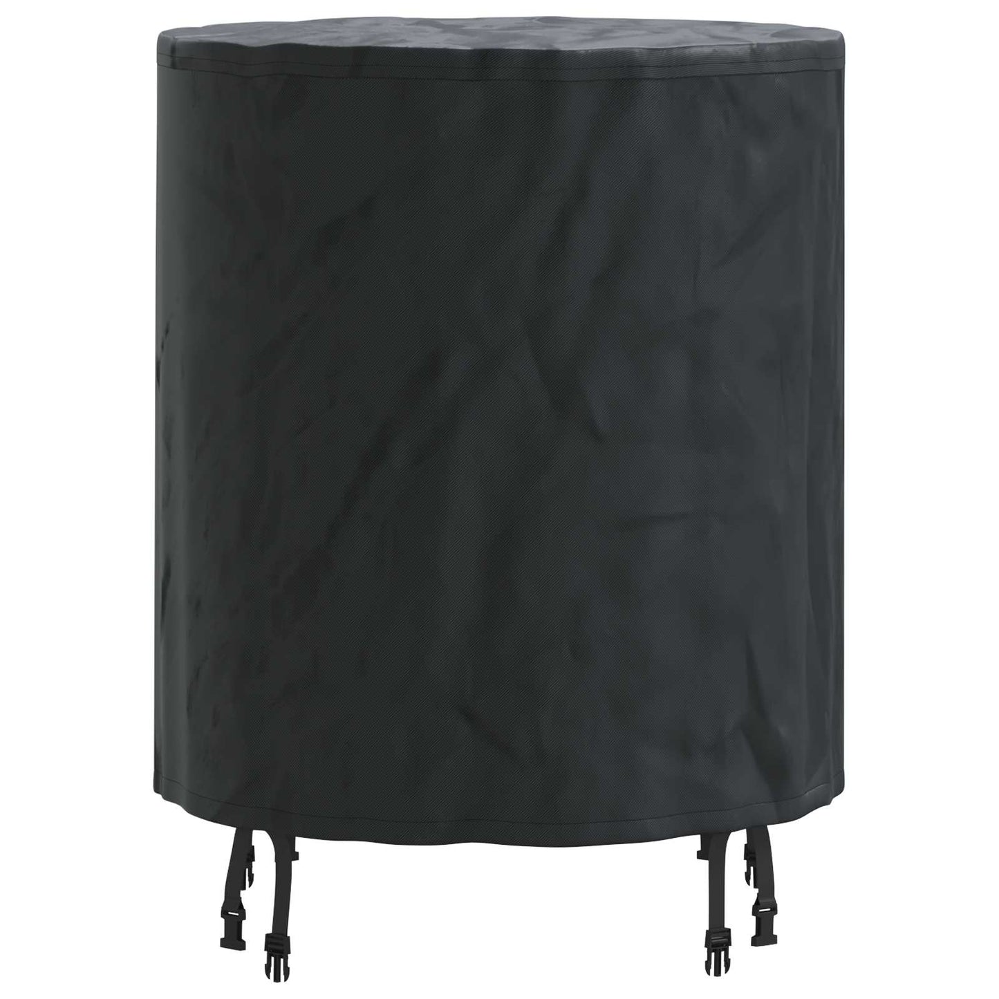 Bordduk 62 x 62 x 70 cm stoff Rund Vanntett Svart