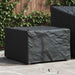 Møbelbeskyttelse Svart 82 x 82 x 50 cm 420D Oxford Stoff