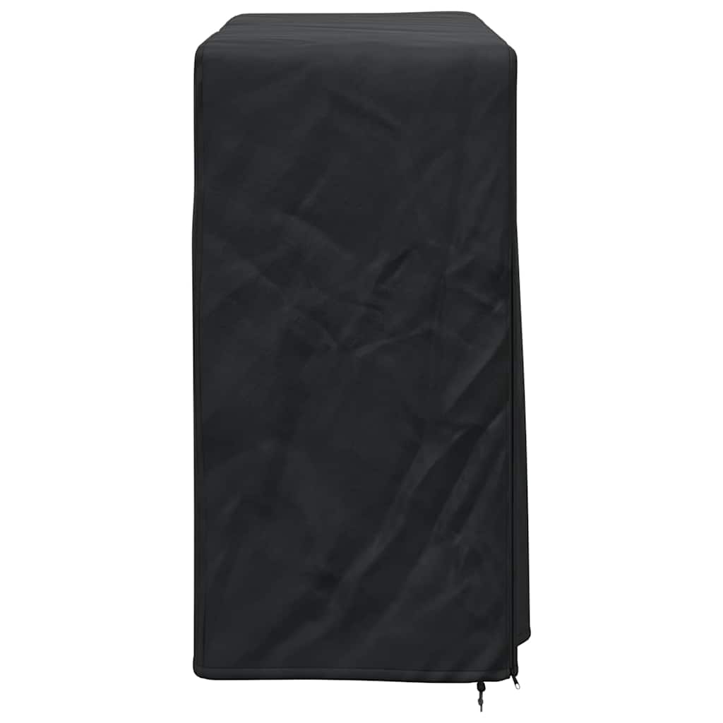 Vedstativtrekk Svart 61 x 122 x 106 cm 600D Oxford Stoff