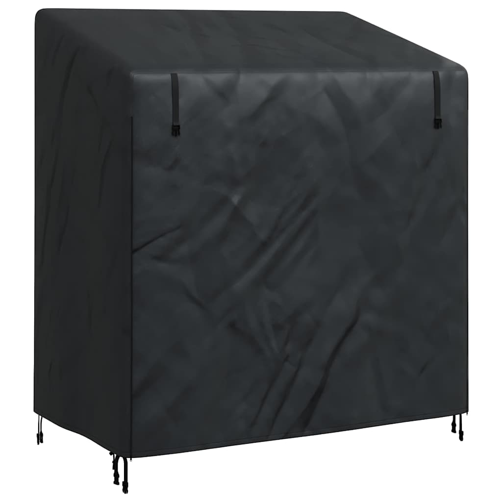 Trekk til utehuske Svart 135 x 100 x 165 cm 420D Oxford stoff vidaXL