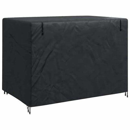 Trekk til utehuske Svart 220 x 125 x 170 cm 210D Oxford stoff