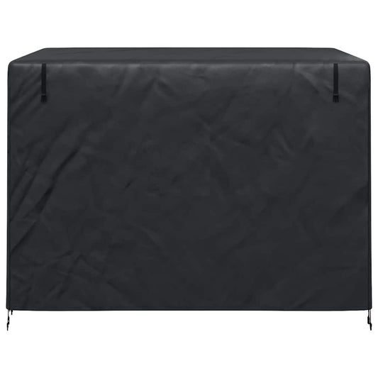 Trekk til utehuske Svart 220 x 125 x 170 cm 210D Oxford stoff