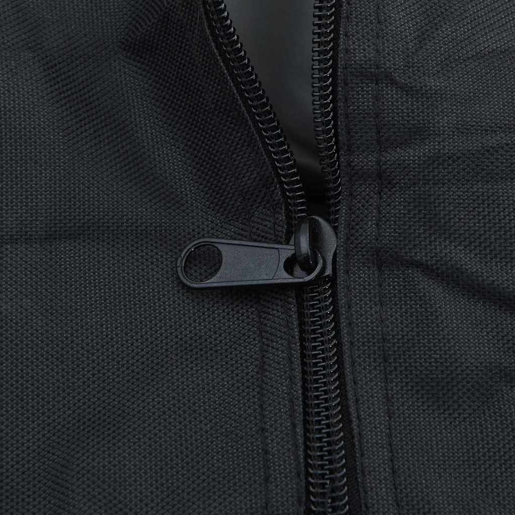 Trekk til utehuske Svart 220 x 125 x 170 cm 600D Oxford stoff