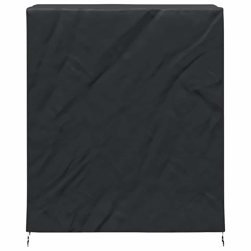 Pingpong borddekken Ensfarget Svart 165 x 70 x 185 cm stoff