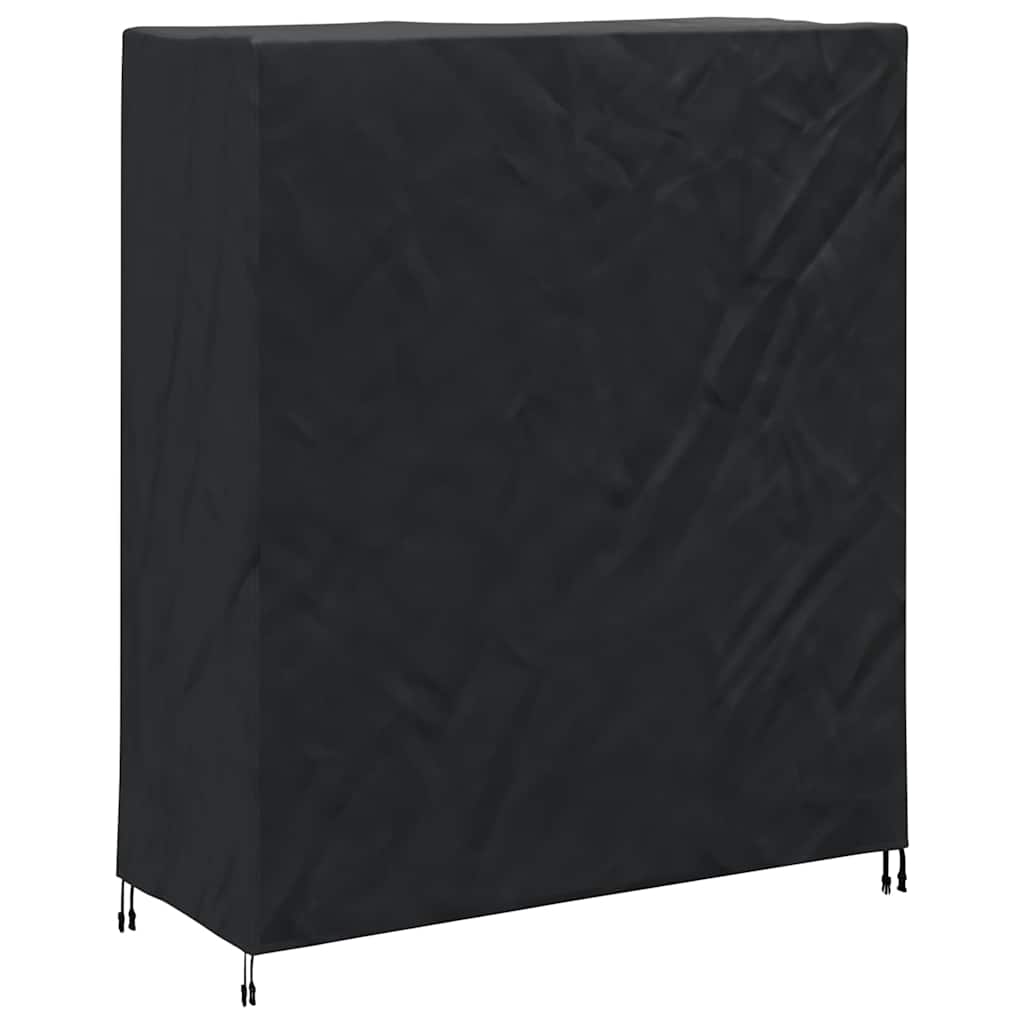 Pingpong borddekken Ensfarget Svart 165 x 70 x 185 cm stoff