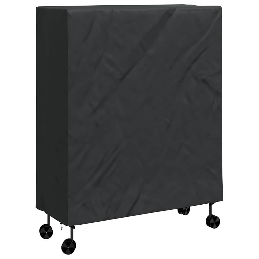 Pingpong borddekken Ensfarget Svart 165 x 70 x 185 cm stoff
