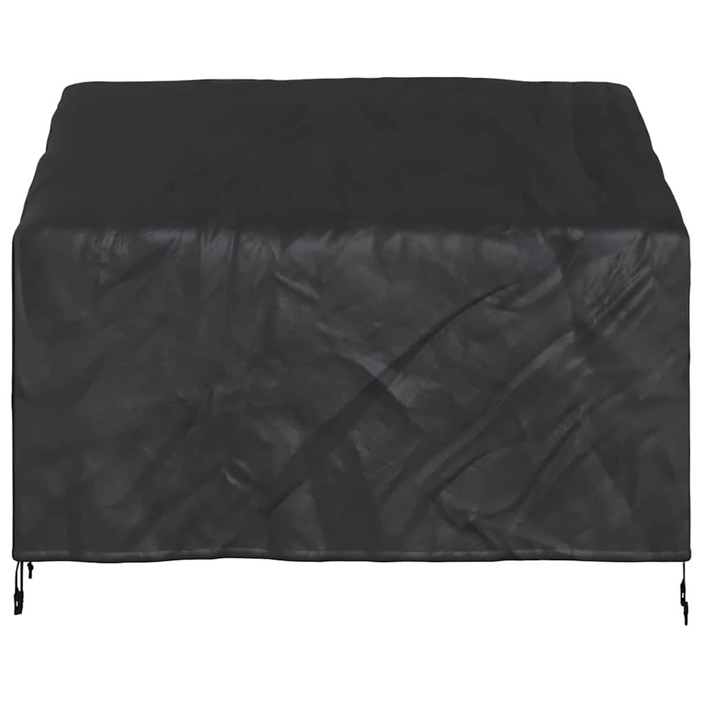 Hagebenkdeksel Svart 134 x 70 x 65 / 94 cm 210D Oxford stoff