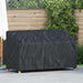Hagebenkdeksel Svart 165 x 70 x 65 / 94 cm 210D Oxford stoff