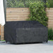 Hagebenkdeksel Svart 160 x 100 x 61 / 89 cm 210D Oxford stoff