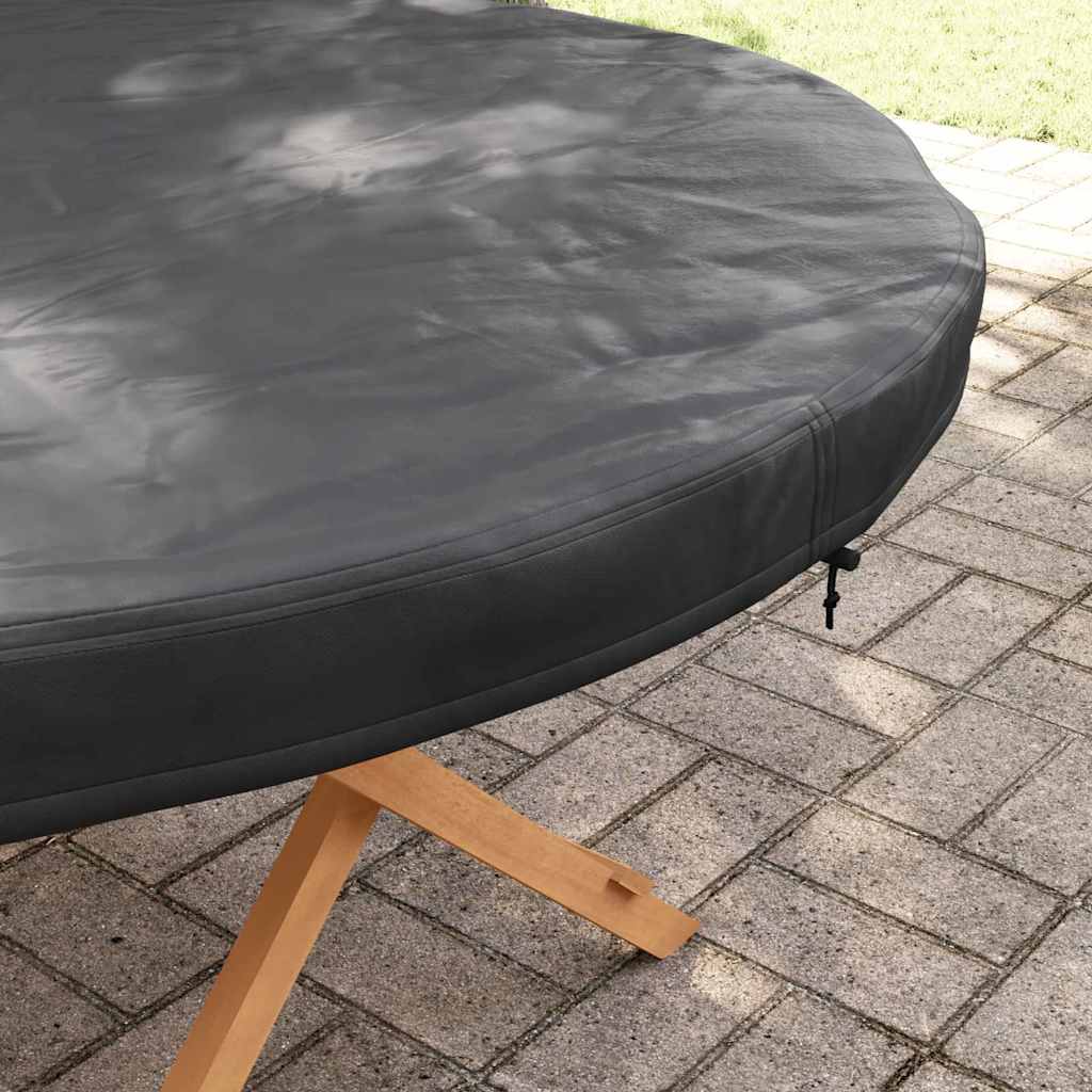 Utendørs Bordtrekk Svart 142 x 142 x 10 cm 210D Oxford Stoff