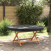 Utendørs Bordtrekk Svart 142 x 142 x 10 cm 210D Oxford Stoff