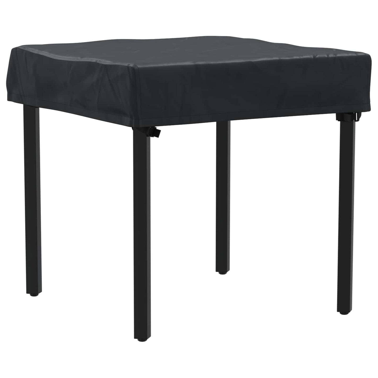 Bordduk Ensfarget Svart 62 x 62 x 15 cm 600D Oxford Stoff