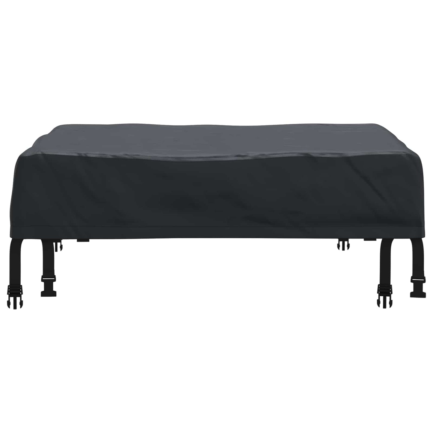 Bordduk Ensfarget Svart 62 x 62 x 15 cm 600D Oxford Stoff
