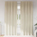 Blendingsgardiner 2 pcs Krem 140 x 225 cm Fløyel