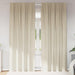 Blendingsgardiner 2 pcs Krem 140 x 260 cm Fløyel