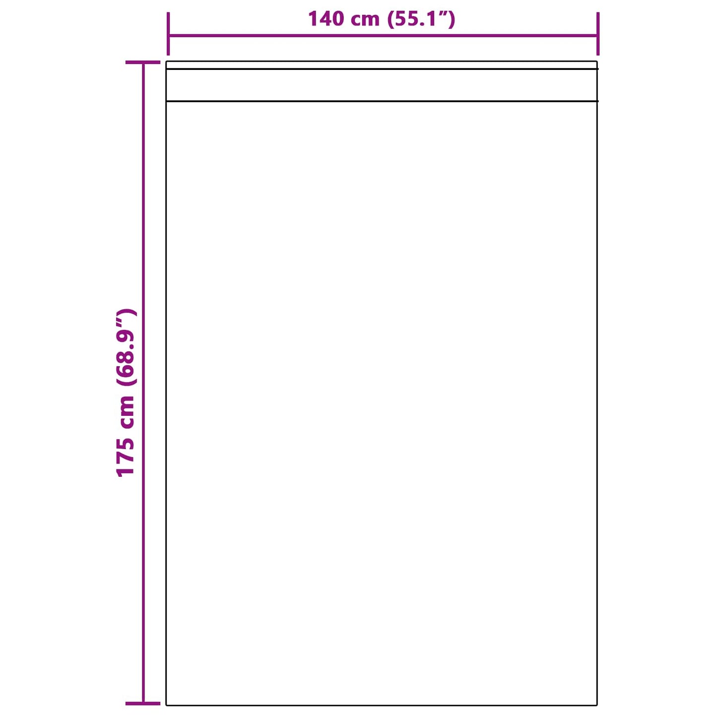 Blendingsgardiner 2 pcs Mørkeblå 140 x 225 cm Fløyel