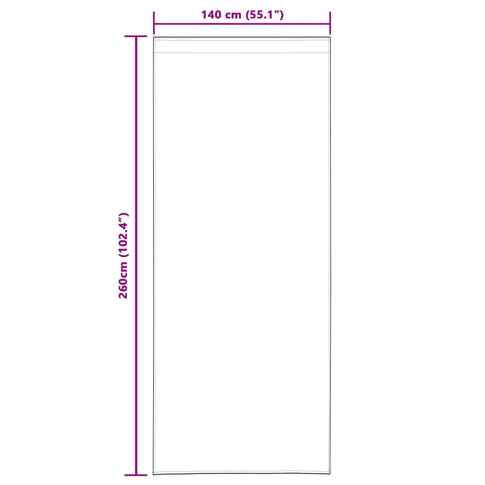 Blendingsgardiner 2 pcs Mørkegrønn 140 x 260 cm Fløyel vidaXL