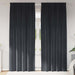 Blendingsgardiner 2 pcs Mørkegrå 140 x 260 cm Fløyel
