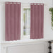 Blendingsgardiner 2 pcs Mørk rosa 140 x 175 cm Fløyel