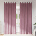 Blendingsgardiner 2 pcs Mørk rosa 140 x 225 cm Fløyel