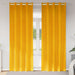 Blendingsgardiner 2 pcs Sennepsgul 140 x 260 cm Fløyel vidaXL