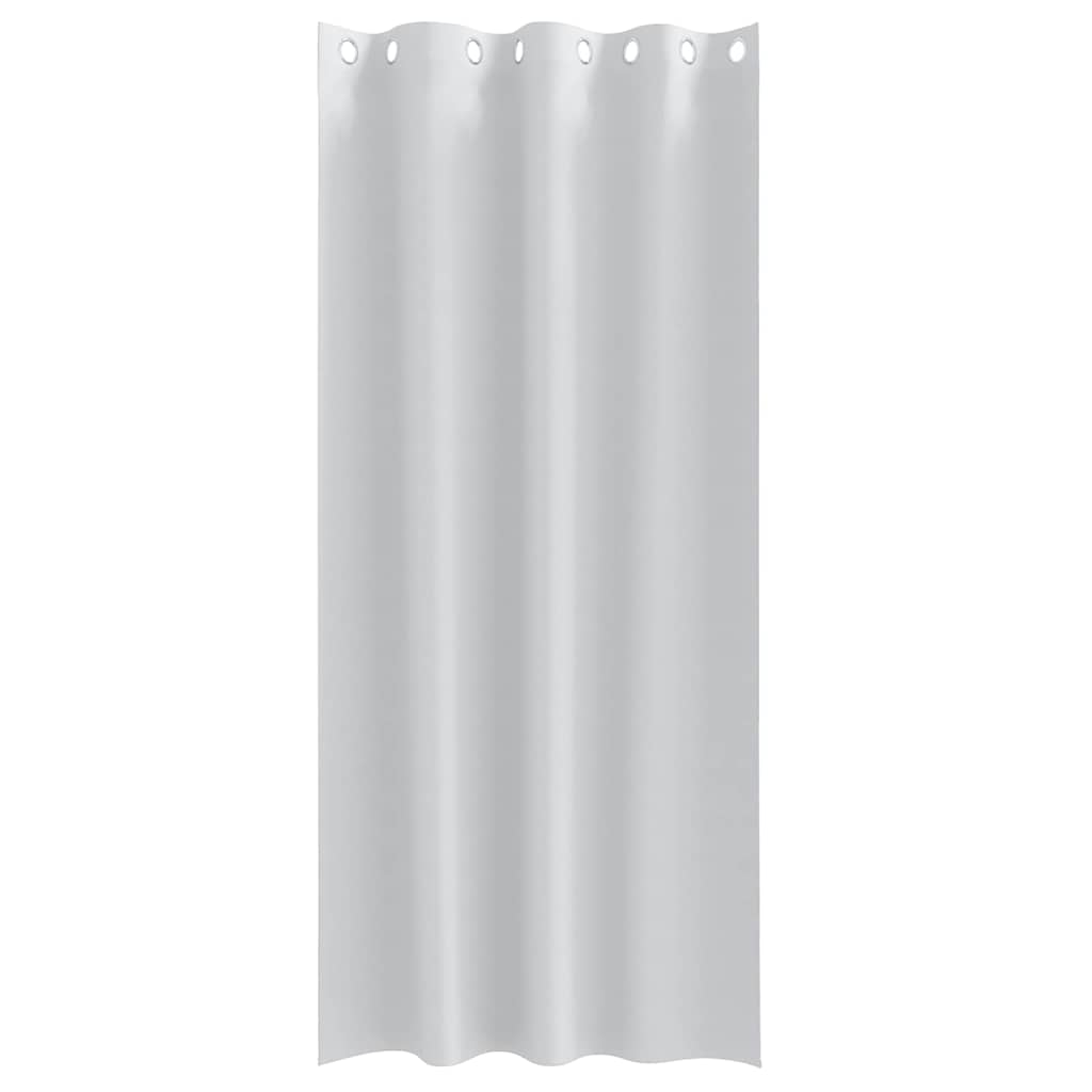 Mørkleggende Gardiner med Ringer 2 pcs Lys Grå 260 x 140 cm