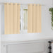 Mørkleggende Gardiner med Ringer 2 pcs Krem 140 x 140 cm vidaXL