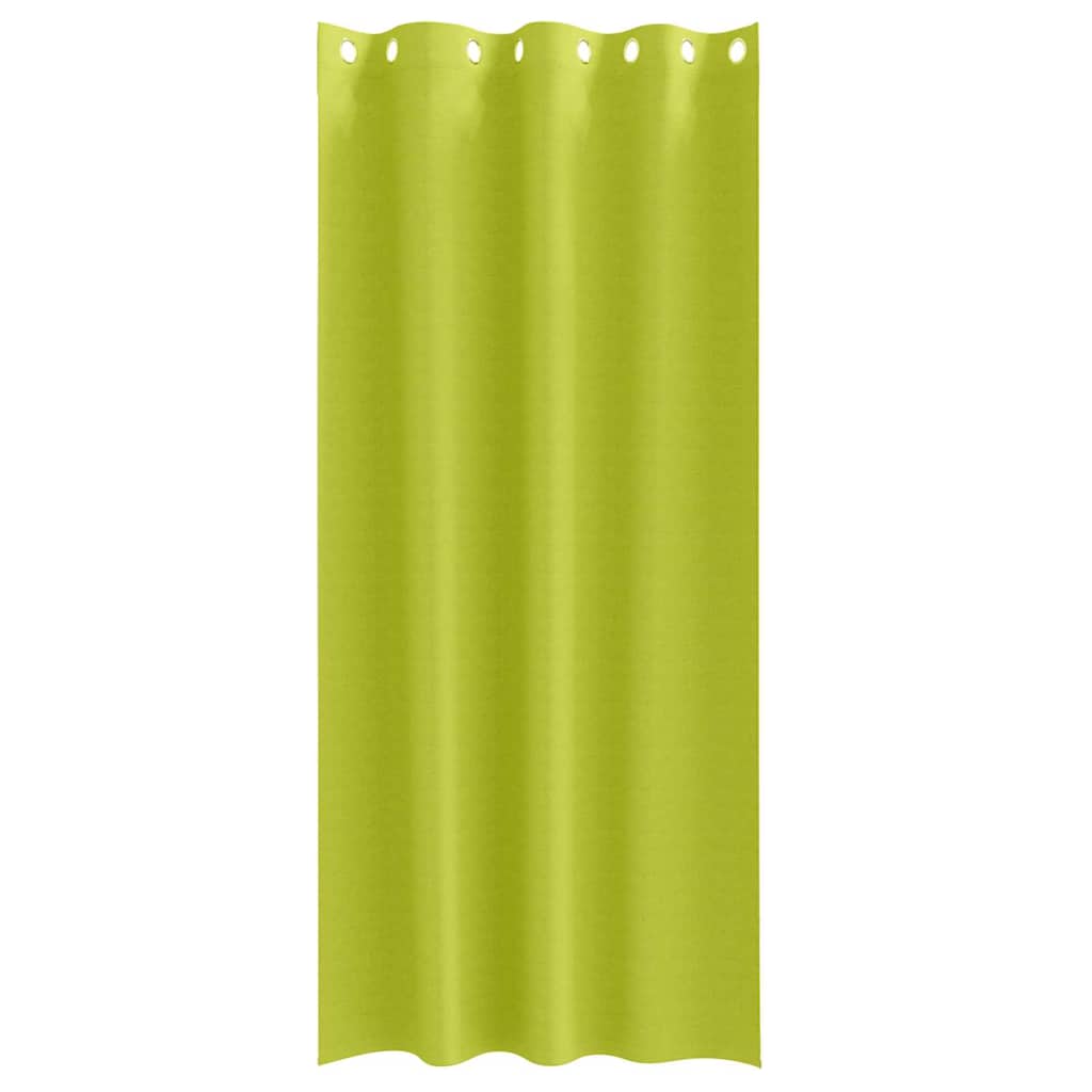 Mørkleggende Gardiner med Ringer 2 pcs grønn 225 x 140 cm