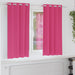 Mørkleggende Gardiner med Ringer 2 pcs Lys Rosa 175 x 140 cm