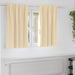 Mørkleggende Gardiner med Ringer 2 pcs Krem 140 x 140 cm vidaXL