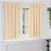 Mørkleggende Gardiner med Ringer 2 pcs Krem 175 x 140 cm