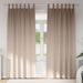 Mørkleggende Gardiner med Ringer 2 pcs Gråbrun 225 x 140 cm