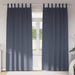 Mørkleggende Gardiner med Ringer 2 pcs Antrasitt 225 x 140 cm