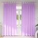 Mørkleggende Gardiner med Ringer 2 pcs Lilla 225 x 140 cm