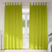 Mørkleggende Gardiner med Ringer 2 pcs grønn 225 x 140 cm